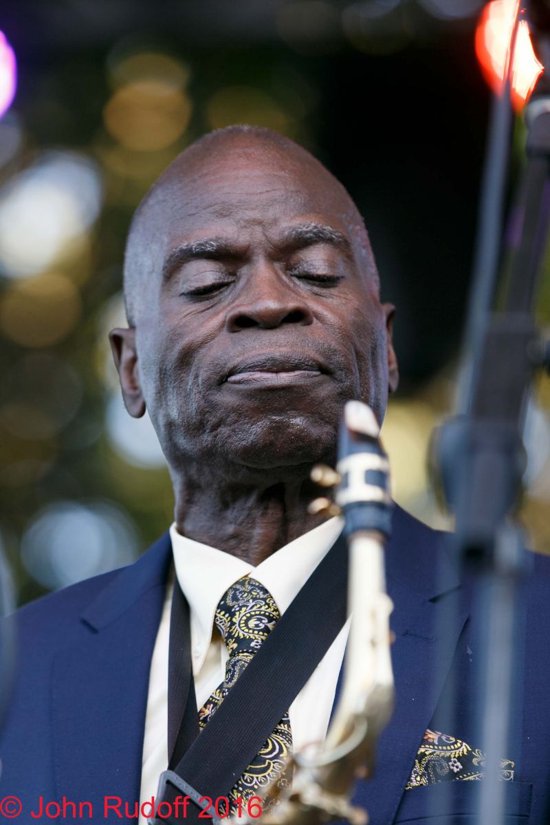 Maceo Parker at the Safeway Waterfront Blues Festival on 07/02/2016