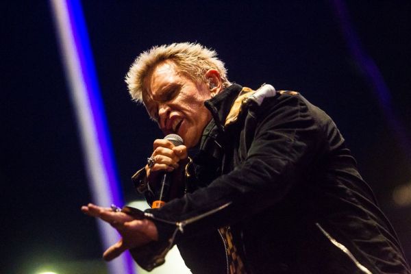 Billy Idol, still sneering after all these years