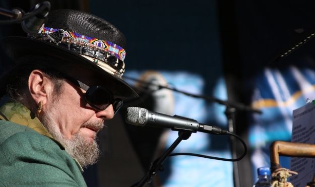 Dr. John brought his New Orleans sounds to the waterfront on Sunday. // Photo by Scott Cunningham