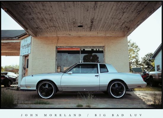 Cover art from John Moreland's latest release 'Big Bad Luv'.