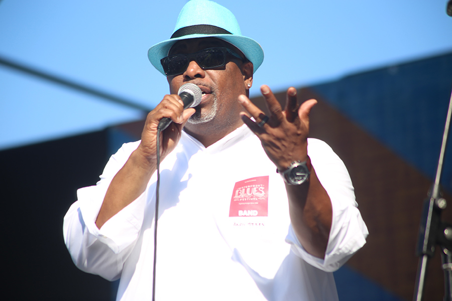 Andy Stokes & The Brothers in Black at Waterfront Blues Festival, July