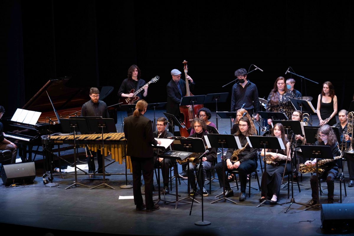 Portland State University Jazz Band Ensemble, Lincoln Performance