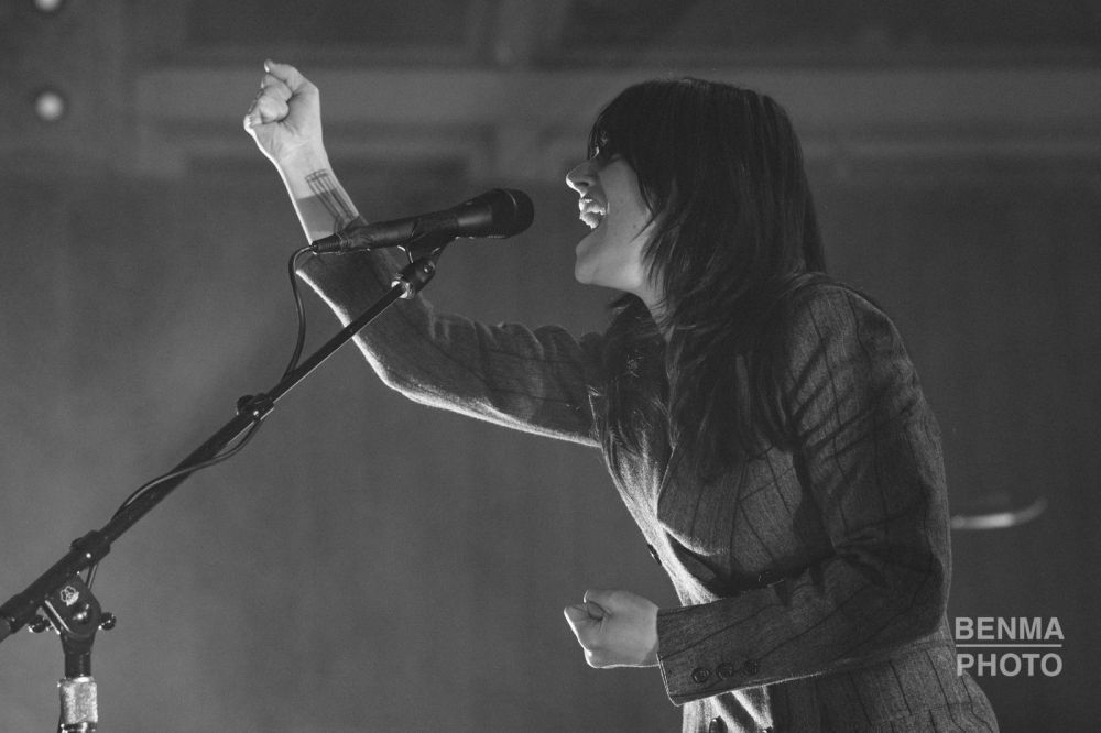 Sharon Van Etten with Nilüfer Yanya at the Crystal Ballroom, Portland