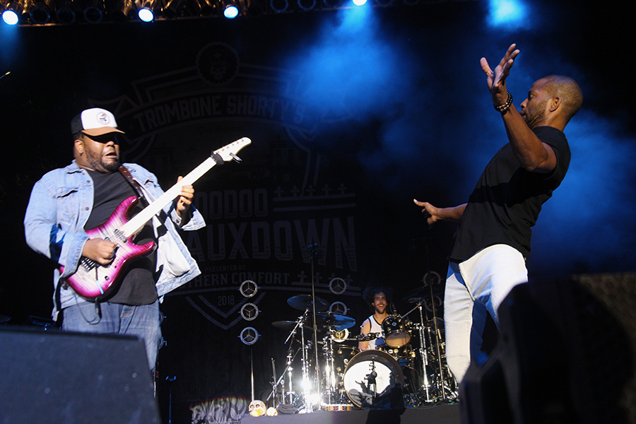 Trombone Shorty's Voodoo Threauxdown at Edgefield on 09/08/2018 Photos