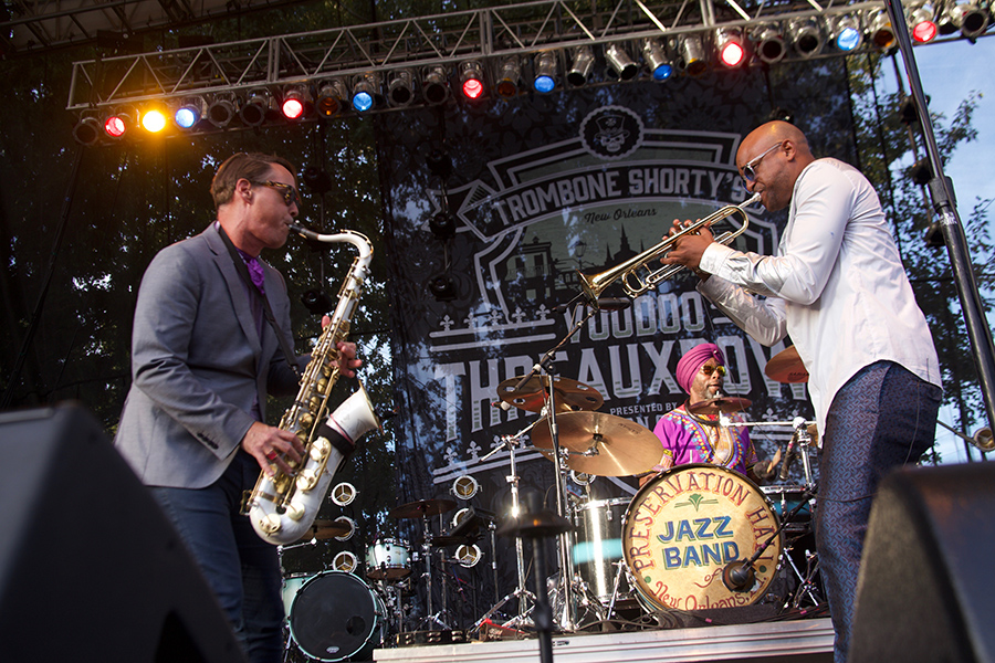 Trombone Shorty's Voodoo Threauxdown at Edgefield on 09/08/2018 Photos