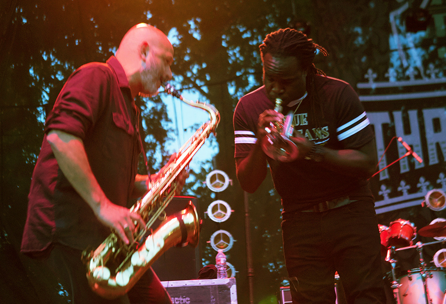 Trombone Shorty's Voodoo Threauxdown at Edgefield on 09/08/2018 Photos