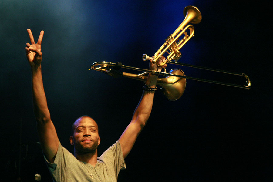 Trombone Shorty at Edgefield 08/19/17 photos