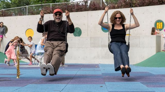 Lori and Reggie
photo by Norm Eder