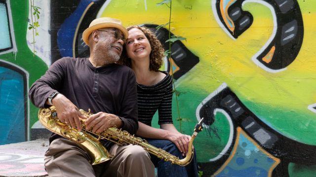 Reggie Houston and Lori Henriques
photo by Norm Eder