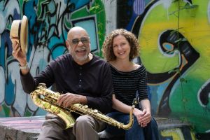 Reggie Houston and Lori Henriques
photo by Norm Eder