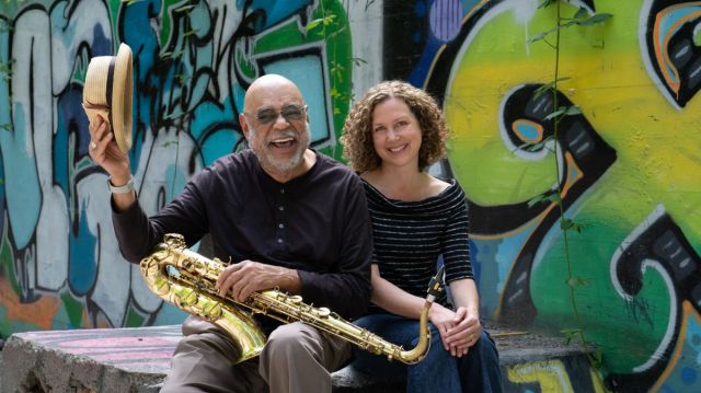 Reggie Houston and Lori Henriques
photo by Norm Eder