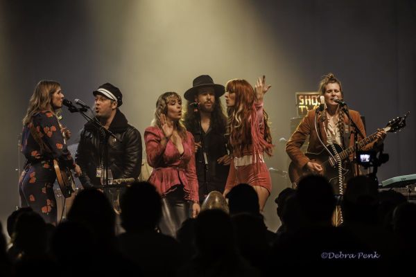 L-R Laurie Shook, Christopher Worth, Haley Johnsen, Scott Gilmore, Sarah Vitort, Katelyn Shook