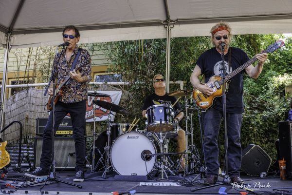 Todd McPherson, Drummer Cowboy Wade Daughtry, and Casey Nova photo by Deb Penk