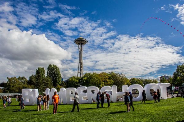 Bumbershoot for the third year in a row.