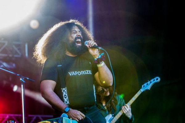 Reggie Watts played a great set, extolling the virtues of both kindness and THC