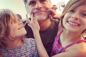 Jim and his daughters