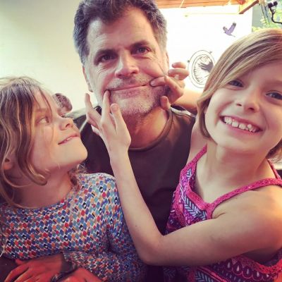 Jim and his daughters