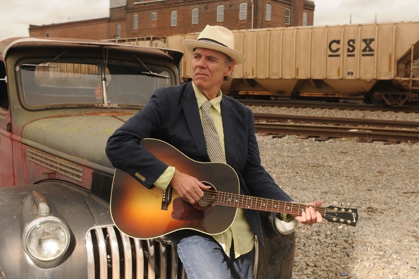 John Hiatt performs at the Aladdin Theater Friday night. Photo by Jim McGuire.