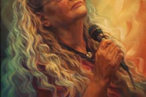 Nancy King / Painting by Diane Russsell