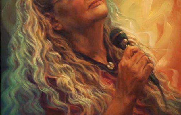 Nancy King / Painting by Diane Russsell
