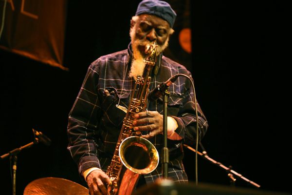 Pharoah Sanders photo by Diane Russell