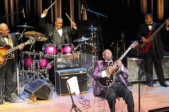 Tony Coleman and B.B. King